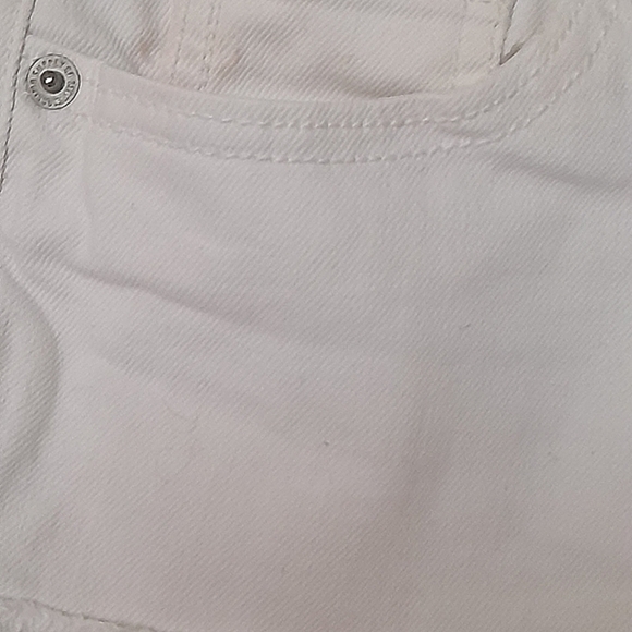 🎊3 FOR $10 MOSSIMO  WOMENS WHITE SHORT SHORTS SIZE 5 - Picture 7 of 9